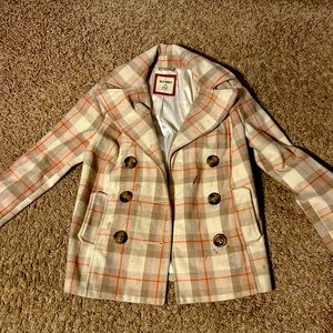 Nice jacket will need to be dry cleaned